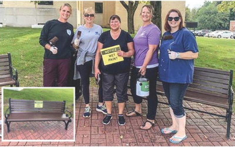 BENCHES RESTORED