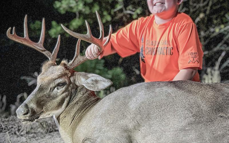 Jace McKenna, 11-years-old, shot this 10 point. His parents are Jamie and Todd McKenna.