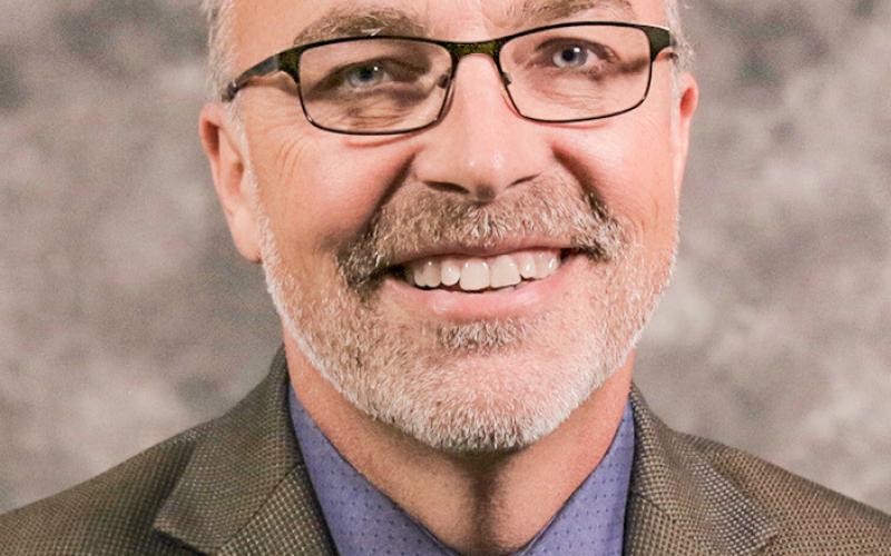 Farm Bureau district director Jeff Sandborn grows 1,800 acres of corn, soybeans and wheat in Ionia County.