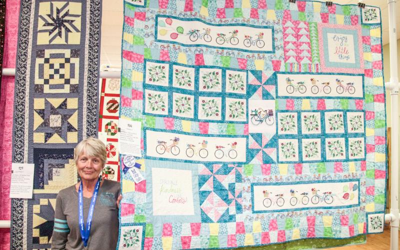 The Sugar Springs Stitchers and Quilters are welcoming quilts for display in the show from all over Gladwin County.
