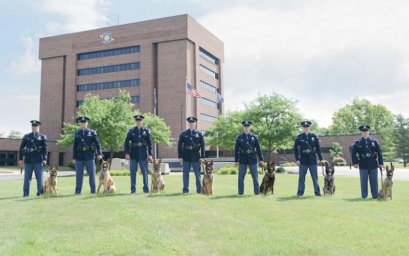 Michigan State Police 2025 Basic Canine School