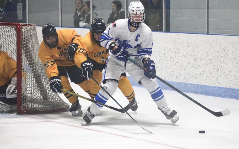 Ike Wheeler scored 46 goals and amassed a total of 70 points in his senior year to lead the Gladwin hockey team.