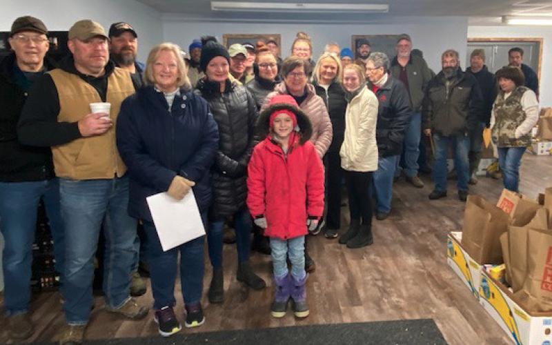 Gladwin Goodfellows held annual food distribution on Saturday