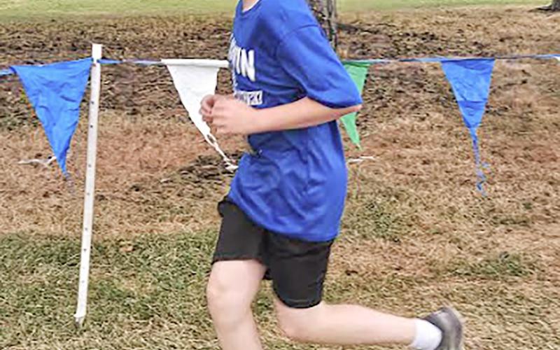 Bradley Klein is continually improving his two mile time this season.