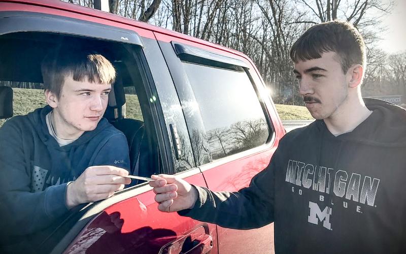 CTE Criminal Justice Program receives police patrol car