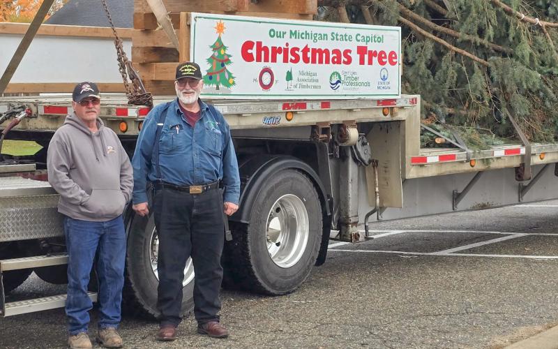 Local business delivers state Xmas tree to Capitol