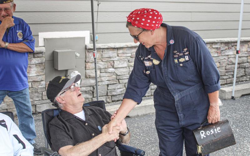 Legion Post 171 celebrates its new mural