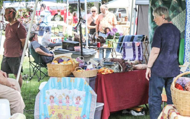 The Arts and Crafts Festival offers many activities including vendors, music and rides.