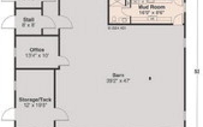 Barndominium Plan 20-558