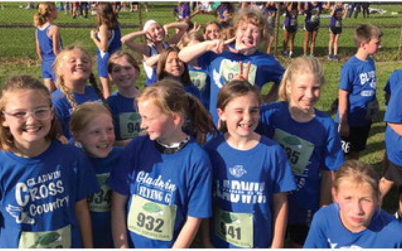 Gladwin Jr. High and Intermediate cross country run in Saginaw