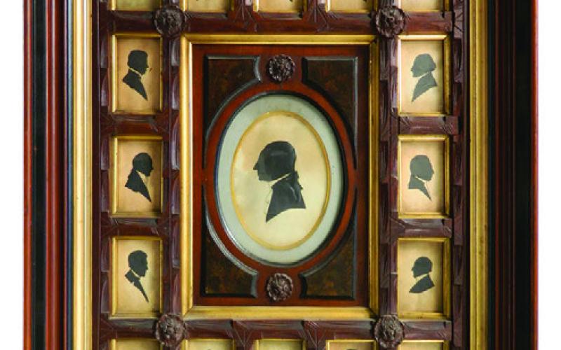 Silhouettes became popular as an inexpensive way to create a portrait. Today, antique silhouettes of famous figures sell for high prices. KOVELS.COM