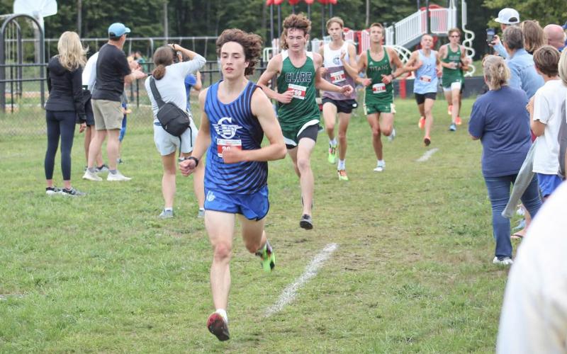 Myles Robinson and Gladwin missed second place by just three points and placed third at the Northwood Invitational.