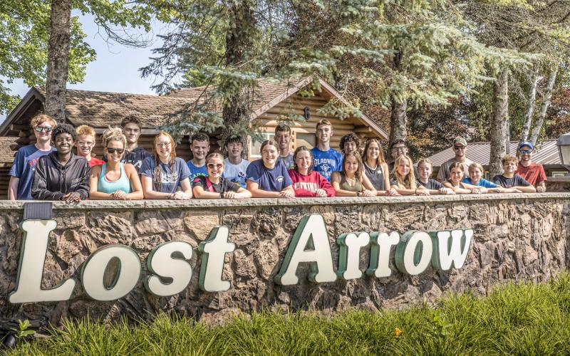 The Gladwin High School Boys and Girls Cross Country Teams held their annual camp at Lost Arrow Resort, Gladwin, Michigan, on the Middle Branch Tittabawassee River. The team, with a roster of 34 athletes and coaches, gathered for four days to get back in the running routine and build team spirit. The boys team is pre-season ranked at 12th in Division 2 for Michigan. The girls are ranked at seventh in their conference.
