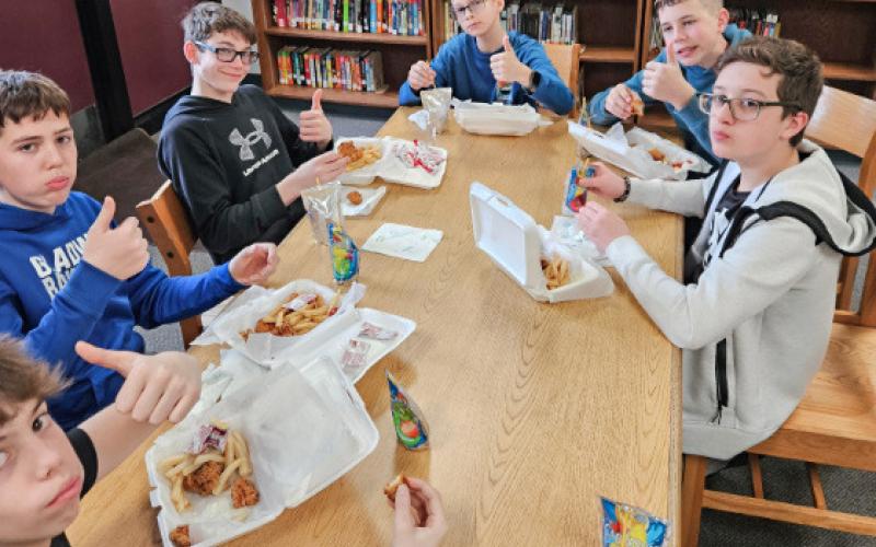 GJHS HOSTS ALL A LUNCHEON