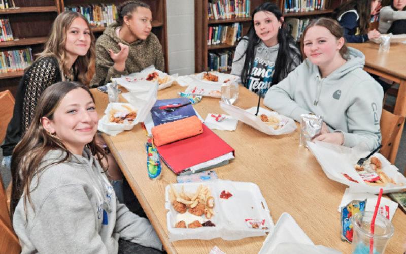 GJHS HOSTS ALL A LUNCHEON