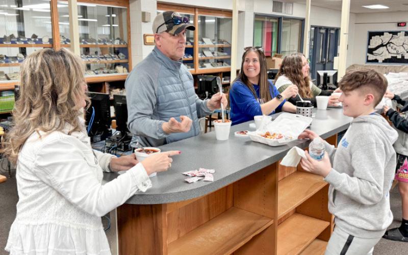GJHS HOSTS ALL A LUNCHEON