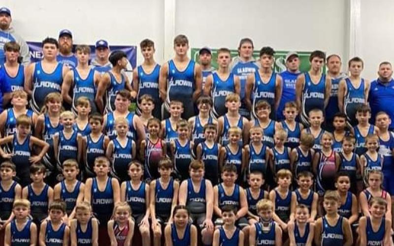 Gladwin Youth Wrestling in pre-season action