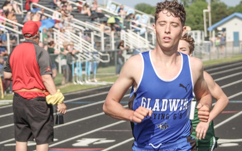 Gladwin’s Palmreuter scores in three events at state track meet