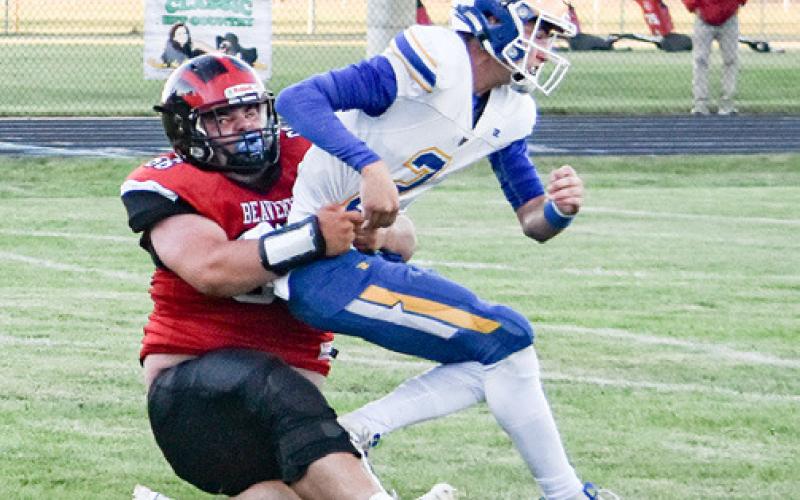 Leland love (inset) and Landon Love each earned First Team All-Conference honors in Division 2 of the Jack Pine Conference. RUSTY GOVITZ