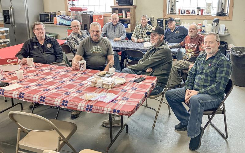 American Legion Post 171 hosted its first “Cup Of Joe” gathering.