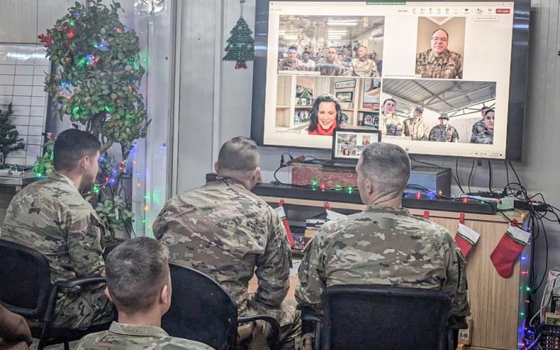 Gov. Whitmer calls deployed troops ahead of Christmas and New Year’s