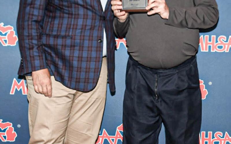 Referee Volk saluted for 20 years in stripes