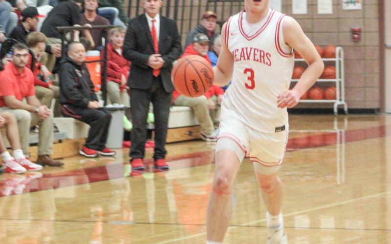Ian Roberts scored 21 points Friday night to lead Beaverton to a 52-38 victory over Midland Calvary Baptist in the first game of the new calendar year.