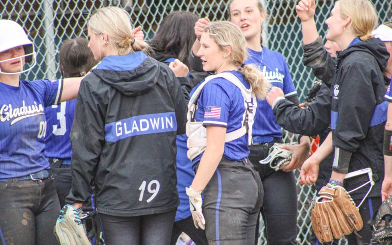 The Gladwin softball team had its struggles against more experienced teams down the stretch, but kept its spirits high right to the end, a pre-district loss to Ogemaw Heights last week. WEST BRANCH