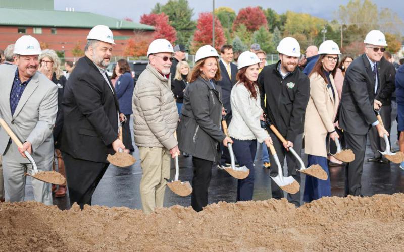 A groundbreaking ceremony took place in Mt. Pleasant for the new event center that will be used for sporting events and its annual commencement ceremony.