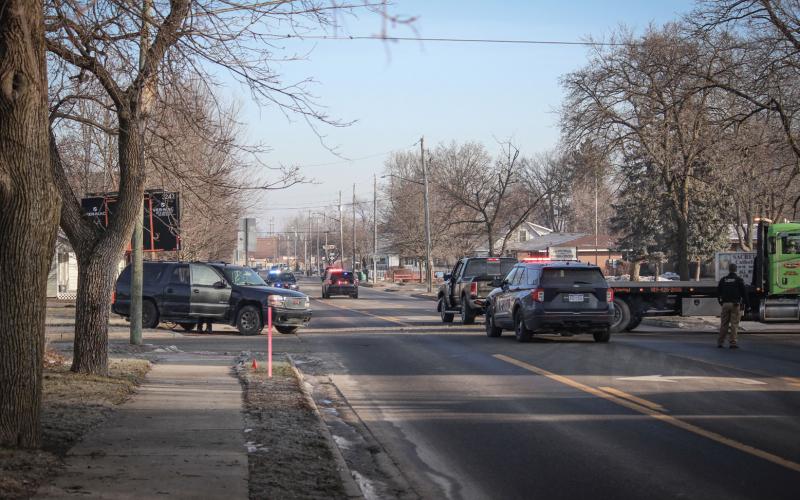 TWO VEHICLE ACCIDENT