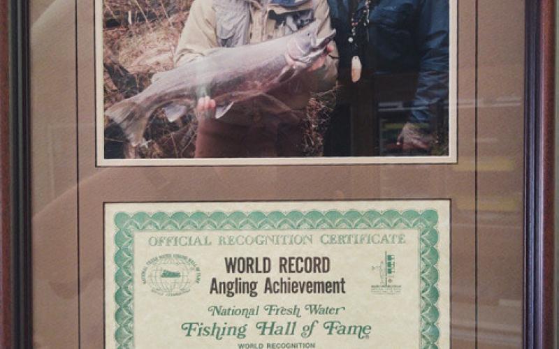 World champ reels in state-record white perch