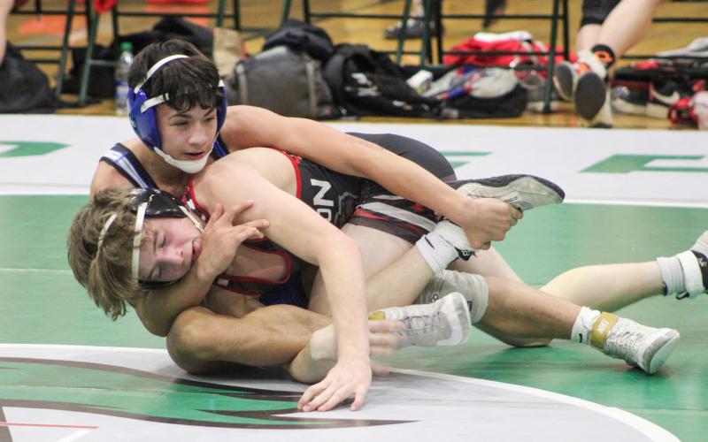 Gladwin’s Cruz Balcirak earned Second Team All-Conference honors at 126, while Beaverton’s Landon Terrell garnered Honorable Mention at 132.