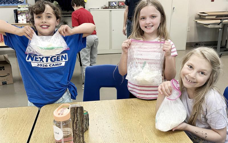 In Agricultural Science, students explored the science of ice cream by using ice, salt, and lots of shaking.