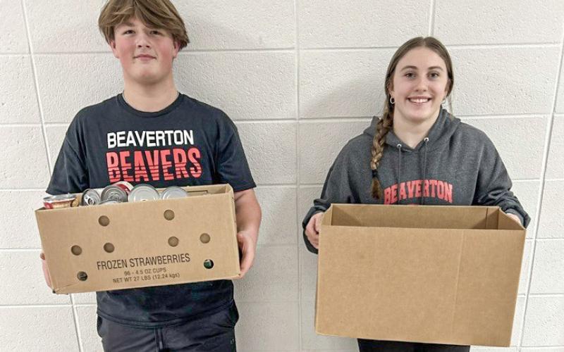 FOOD DRIVE HELD