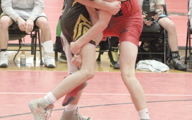 Beaverton’s Greyson McGourty battled to a fourth-place finish at 113 at the JPC Tournament Saturday.