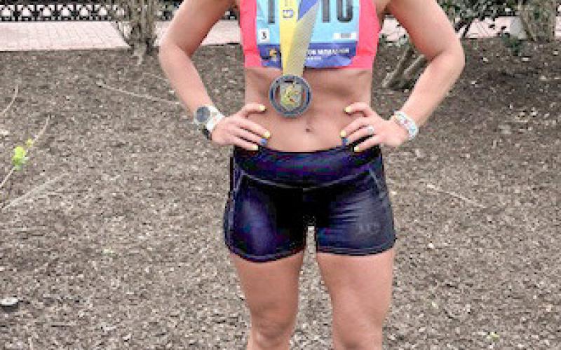 Teacher checks in from the Boston Marathon