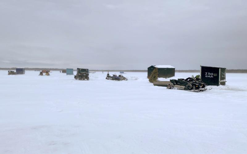 The Michigan Department of Natural Resources reminds anglers that ice shanty removal dates are quickly approaching and to always use extreme caution when on the ice.