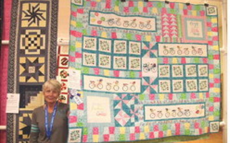The Sugar Springs Stitchers and Quilters are welcoming quilts for display in the show from all over Gladwin County.