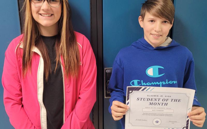 GJHS February Students of the Month