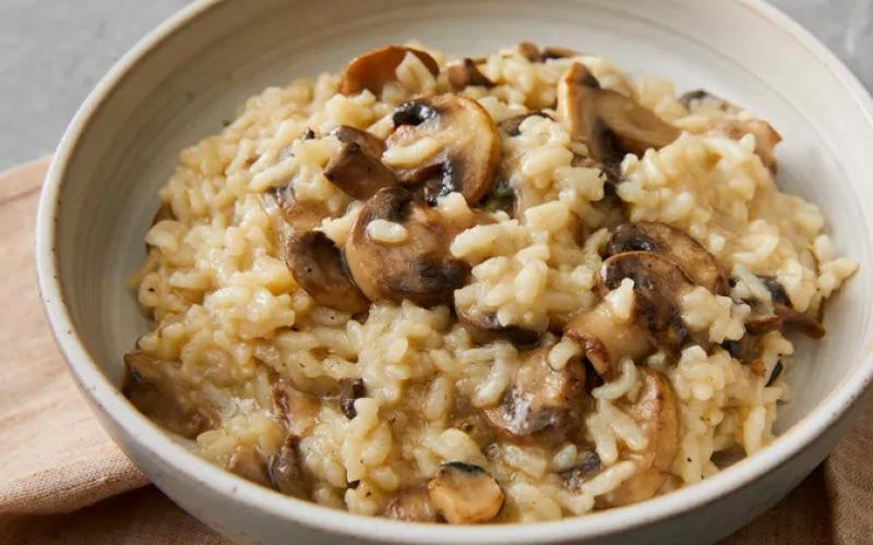 Instant Pot Mushroom Risotto