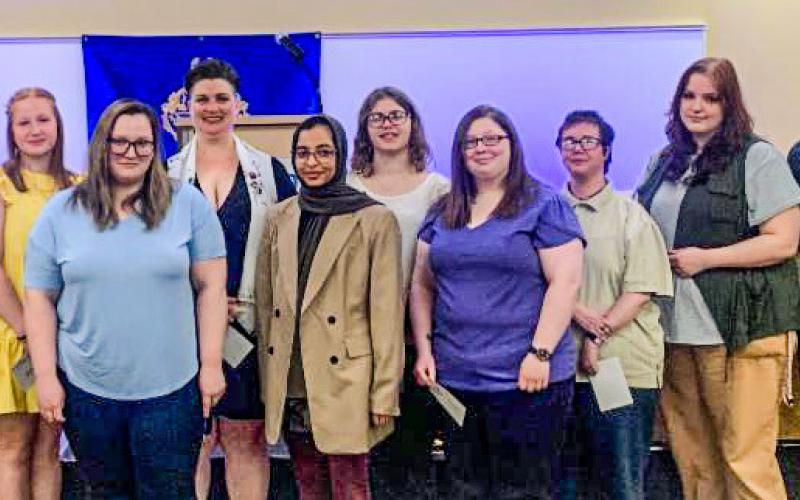 Mid Phi Theta Kappa Chapter inducts students