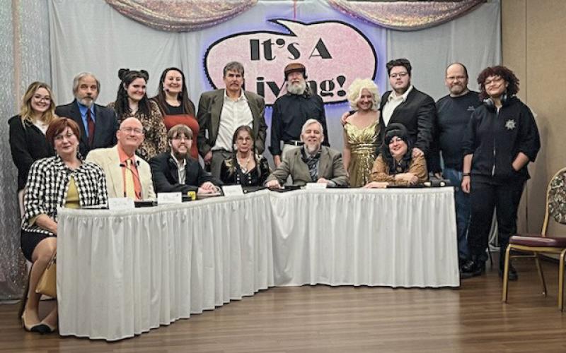 Gladwin Area Friends of the Theatre (GAFT) cast of Occupation: Murder.