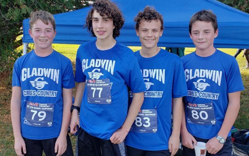 Adam Cameron, Myles Robinson, Jeffery Sisson, and Mason Cameron will be great additions to the high school team next year.