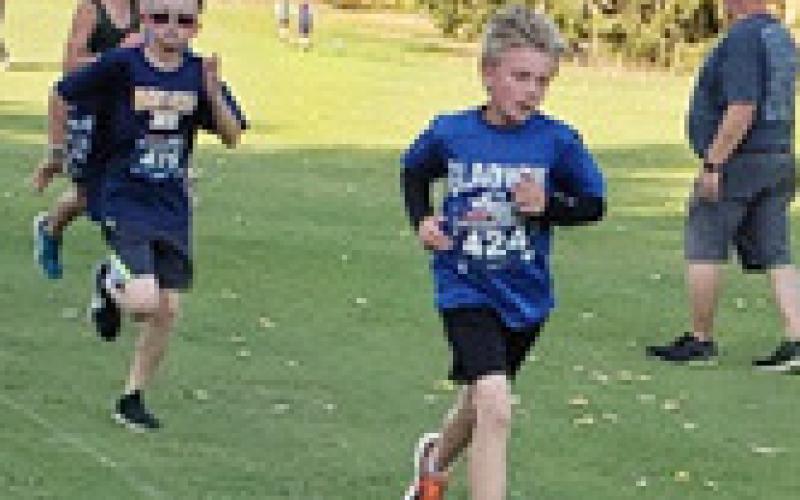 Ethan Davis wrapping up his 7th grade season.