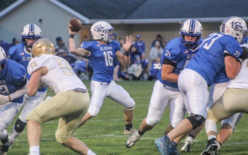 Basically, Gladwin football team is fired up for new season