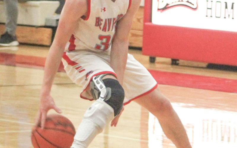 Layk Woodruff pushing the Beaverton offense forward.