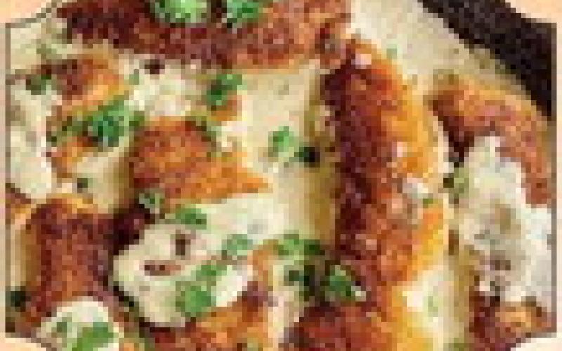 Chicken Parmesan in Cream Sauce