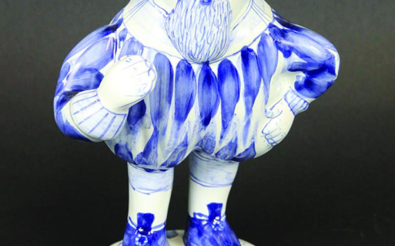 HenriotQuimperre-created a piece of pottery from the 1600s for collectors in the 20th century.