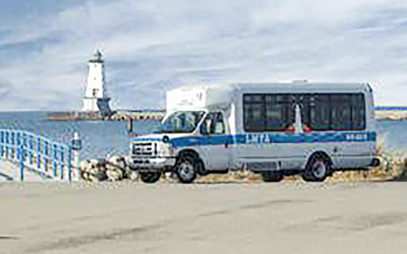 Ludington Mass Transportation Authority bus.