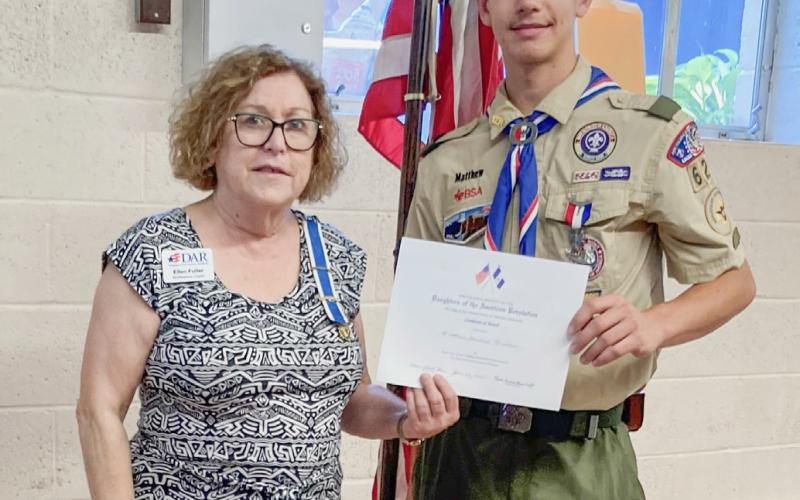 SCOUT RECEIVES DAR CERTIFICATE